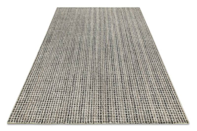 Wecon home Teppich Hamptons FOURTEEN, rechteckig, Höhe: 5 mm, Fasermix, Kurzflor, Wohnzimmer, Schlafzimmer, elegant, Karo-Muster von Wecon home