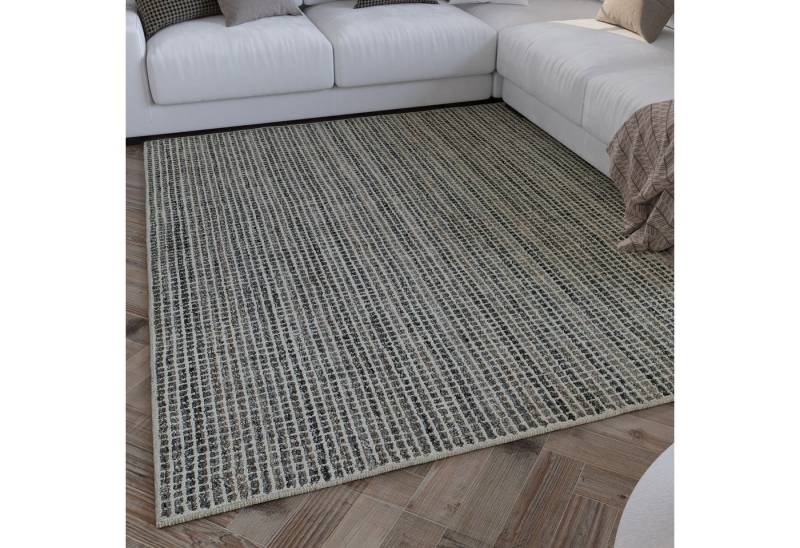 Wecon home Teppich Hamptons FOURTEEN, rechteckig, Höhe: 10 mm, Läufer, Fasermix, Kurzflor, Wohnzimmer, Schlafzimmer, elegant, Karo von Wecon home