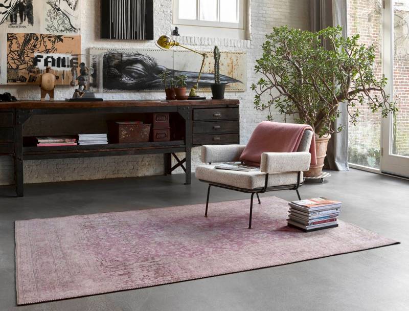 Wecon home Teppich Past Future, rechteckig, Höhe: 6 mm, Wohnzimmer von Wecon home