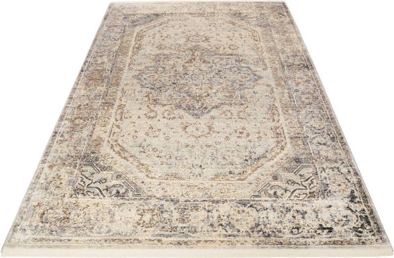 Wecon home Teppich SoHo Touch, rechteckig, Höhe: 7 mm, Hoch-Tief-Struktur, Wohnzimmer von Wecon home