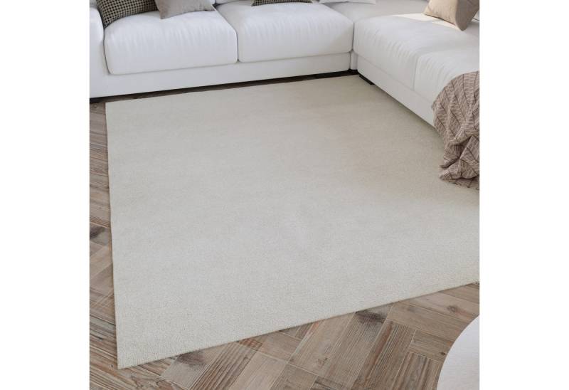 Wecon home Wollteppich Hamptons FORTYTHREE, rechteckig, Höhe: 20 mm, Läufer, Schurwolle, Kurzflor, Wohnzimmer, Schlafzimmer, elegant von Wecon home