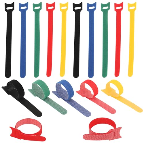WedDecor 15 cm × 1 cm – Wiederverwendbare Klett-Kabelbänder, verstellbare Nylon-Drahtbinder, Kordelbefestigungswickel, lösbare Kabel-Organizer für Computer- und Home-Office-Verwaltung – 50 Stück WedDecor 15 cm × 1 cm – Wiederverwendbare Klett-Kabelbänder, verstellbare Nylon-Drahtbinder, Kordelbefestigungswickel, lösbare Kabel-Organizer für Computer- und Home-Office-Verwaltung – 50 Stück von WedDecor