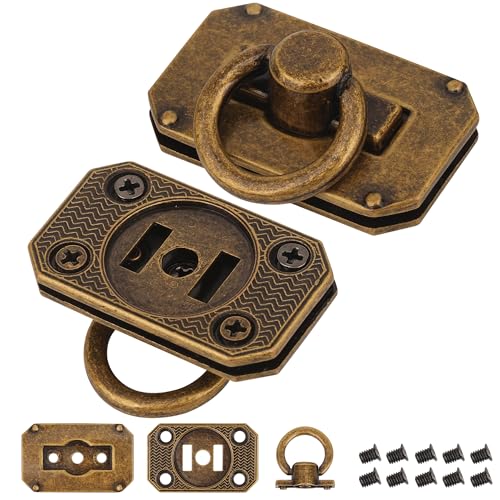WedDecor Rechteckige Platte Magnetverschluss Gehäuse mit D-Ring - Twin Plate Design für Magnetic Snap Lock, Handtasche Verschlussplatte, Lederwaren Taschenherstellung Supplies - Bronze, 2 Stück WedDecor Rechteckige Platte Magnetverschluss Gehäuse mit D-Ring - Twin Plate Design für Magnetic Snap Lock, Handtasche Verschlussplatte, Lederwaren Taschenherstellung Supplies - Bronze, 2 Stück von WedDecor