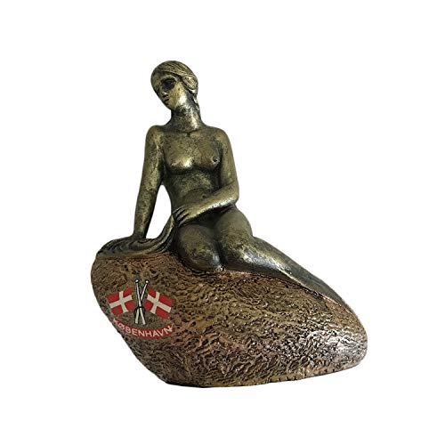 Kopenhagen Dänemark 3D Meerjungfrau Harz Home Desktop Tisch Dekoration Handmade Ornament Tourist Souvenir Kollektion Kopenhagen Dänemark 3D Meerjungfrau Harz Home Desktop Tisch Dekoration Handmade Ornament Tourist Souvenir Kollektion von Wedarego