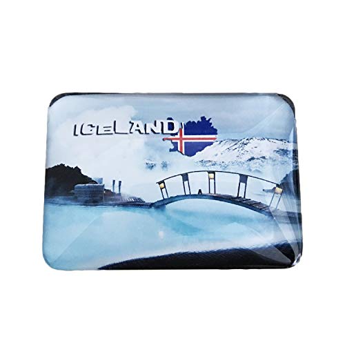 3D Island Kühlschrank Kühlschrankmagnet Kristall Glas Magnet Handmade Tourist Travel Souvenir Sammlung Geschenk Whiteboard Magnetischen Aufkleber Dekoration von Wedare Magnet Souvenir