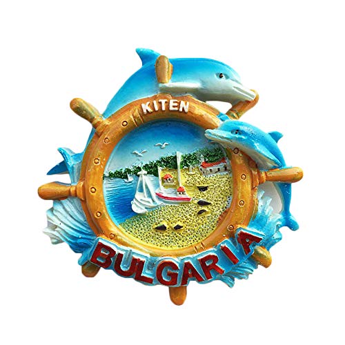 3D Kiten Bulgarien Kühlschrank Kühlschrankmagnet Tourist Souvenirs Handgemachte Harz Handwerk Magnetische Aufkleber Home Küche Dekoration Reise Geschenk von Wedare Magnet Souvenir