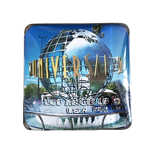 3D Los Angeles USA Kühlschrank Kühlschrankmagnet Kristall Glas Magnet Handmade Tourist Travel Souvenir Sammlung Geschenk Whiteboard Magnetic Sticker Home Decoration von Wedare Magnet Souvenir