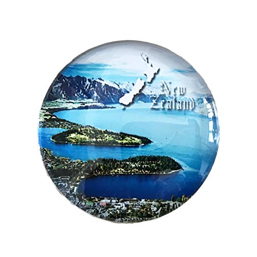 3D Neuseeland Kühlschrank Kühlschrankmagnet Kristall Glas Magnet Handmade Tourist Travel Souvenir Sammlung Geschenk Whiteboard Magnetischen Aufkleber Dekoration von Wedare Magnet Souvenir