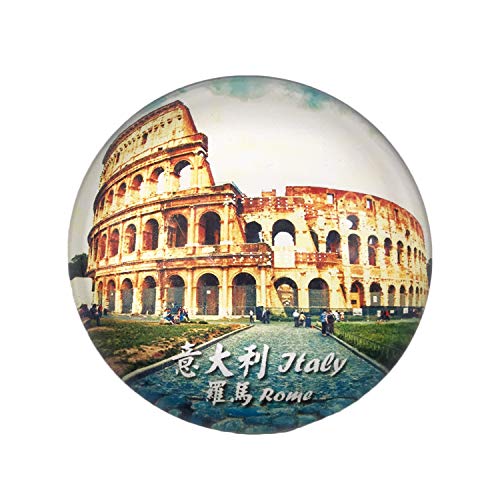 3D Rom Rom Italien Kühlschrank Kühlschrankmagnet Kristallglas Magnet Tourist Travel Souvenir Sammlung Geschenk Magnetische Aufkleber Home Küche Dekoration von Wedare Magnet Souvenir