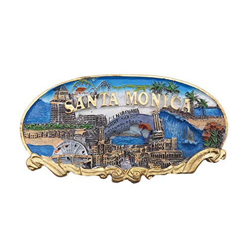3D Santa Monica Los Angeles USA Kühlschrankmagnet Tourist Reise Souvenirs Handgemachte Harz Handwerk Magnetische Aufkleber Home Küche Dekoration Kühlschrankmagnet Sammlung Geschenk 3D Santa Monica Los Angeles USA Kühlschrankmagnet Tourist Reise Souvenirs Handgemachte Harz Handwerk Magnetische Aufkleber Home Küche Dekoration Kühlschrankmagnet Sammlung Geschenk von Wedarego