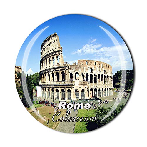 Colosseum Rom Italien 3D Kühlschrank Magnet Kristall Glas Magnet Reise Souvenir Sammlung Geschenk Magnet Sticker Home Küche Dekoration von Wedare Magnet Souvenir
