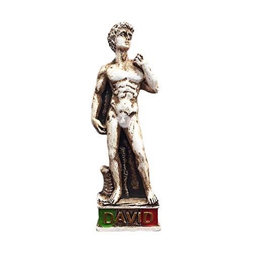 Florenz Italien 3D David Statue Kühlschrankmagnet Tourist Souvenirs Harz Magnet Firenze Kühlschrankmagnet Home & Kitchen Dekoration Kollektion Geschenk von Wedare Magnet Souvenir