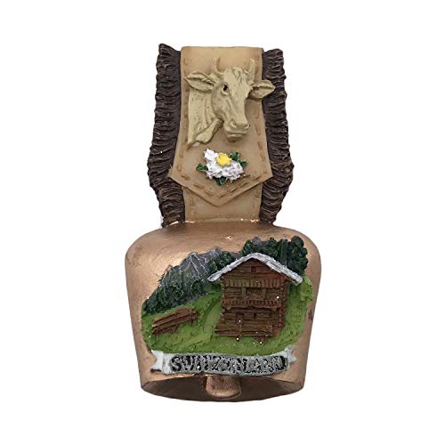 Schweiz 3D Kamel Glocke kühlschrankmagnet Tourist Reise Souvenirs handgemachte Harz Handwerk magnetische Aufkleber Home küche Dekoration Schweiz kühlschrankmagnet Sammlung Geschenk von Wedarego