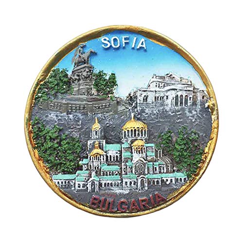 Sofia Bulgarien 3D-Kühlschrankmagnet Reiseaufkleber Souvenirs Home & Kitchen Dekoration Bulgarien Kühlschrankmagnet aus China von Wedare Magnet Souvenir