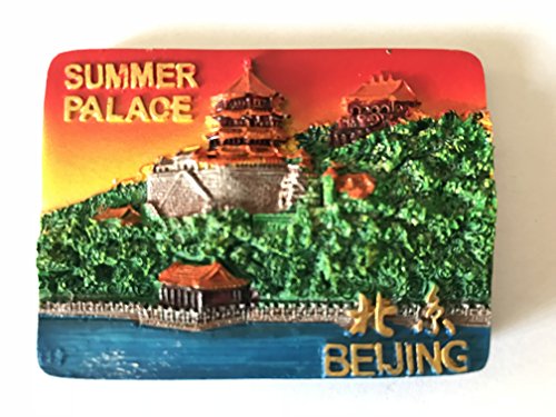 Summer Palace Peking Kühlschrank Magnet, 3D berühmten Tourist Souvenirs Harz, Kühlschrankmagnet, Haus und Küche Dekoration von Wedare Magnet Souvenir