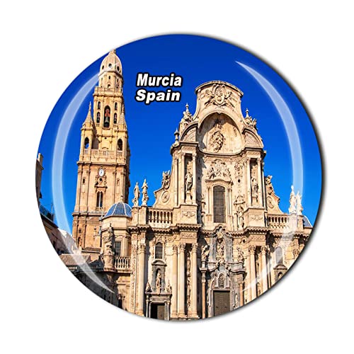 3D Spanien Murcia Kühlschrankmagnet Glas Kristall Souvenir Sammlung Geschenk Küche Home Dekoration Magnet Aufkleber von Wedarego