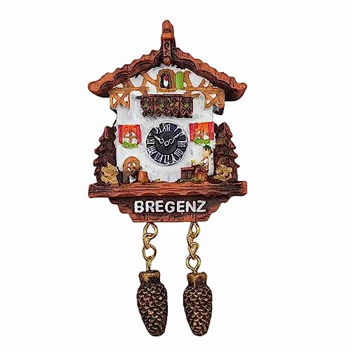 Bregenz Austria 3D-Kühlschrankmagnet, Souvenir, Geschenk, Kunstharz, handgefertigt, Bregenz-Kühlschrankmagnet, Heim- und Küchendekorationskollektion von Wedarego