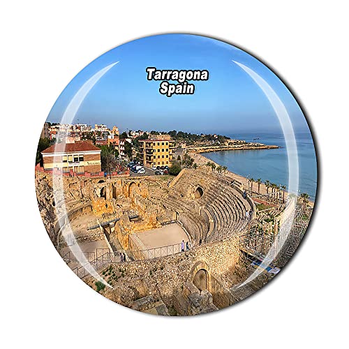 Spanien 3D Tarragona Kühlschrank Magnet Glas Kristall Touristen Reise Souvenir Sammlung Geschenk Küche Home Dekoration Magnetischer Aufkleber von Wedarego