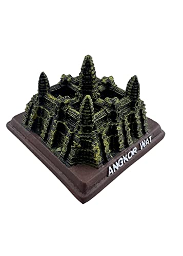 Kambodscha 3D Angkor Wat Harz Home Desktop Tischdekoration handgefertigt Ornament Angkor Wat Tourist Souvenir Kollektion von Wedarego