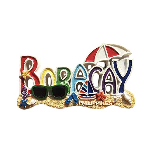 wedaredai Boracay Philippinen 3D Seaside Kühlschrank Magnet Tourist Souvenir Reise Aufkleber, Philippinen Kühlschrank Magnet, Haus und Küche Dekoration Kollektion von China von Wedarego