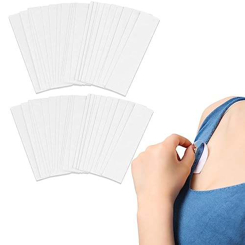 WeddHuis Klettband Selbstklebend Extra Stark, 3M Klebepads Doppelseitig Wiederverwendbar 108 Stück Rechteck Klettverschluss Selbstklebend 3 x 10cm, Schwarz von WeddHuis