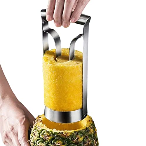 Ananasschneider Slicer und Corer 10 cm Ananasschneider Slicer Edelstahl Ananas Corer Obstkernentferner für Küchenfruchtringe von Weddflower