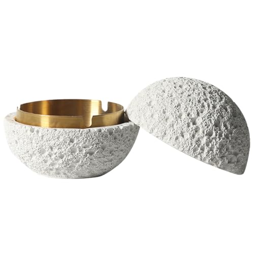 Aschenbecher mit Deckel Geruch Proof Auto Aschenbecher Rauchloser innen mit abnehmbar für Draussen von Weddflower