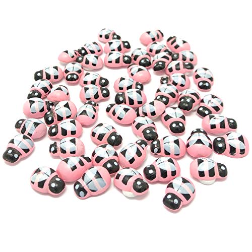 Wedding Touches Mini-Bienen, selbstklebend, 9 x 12 mm, Pink, 500 Stück von Wedding Touches