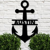 Personalisierte Anker | Willkommenskranz Tür Dekor Seemann Geschenk Navy Graduierung Bootcamp Metall Personalisierte Anker | Willkommenskranz Tür Dekor Seemann Geschenk Navy Graduierung Bootcamp Metall von WeddingFavorsandDeco