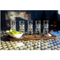 Tequila Tablett, Shots, Vodka Geschenk Für Einen Freund, Weihnachten Vatertag, Whisky Sets, Bräutigam, Bester Mann, Tablett von WeddingHappyCraft