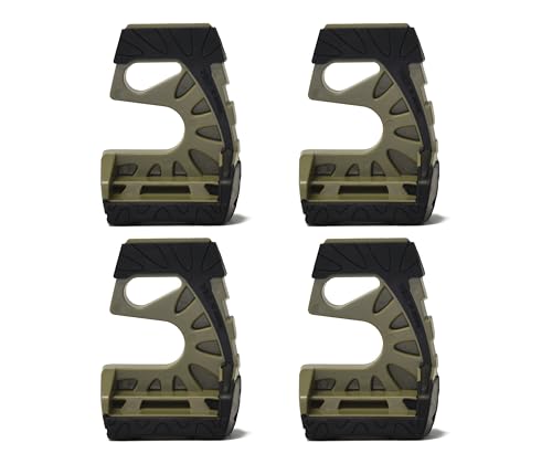 Wedge-It - Der ultimative Türstopper – 4er-Pack (olivgrün) von Wedge-It