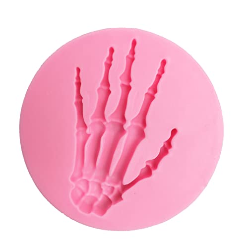Halloween Silikonformen Totenkopf Hand Horror Modellierform DIY Backdekorationsform zum Backen Skelett Hand Silikonformen Halloween Silikonformen Totenkopf Hand Horror Modellierform DIY Backdekorationsform zum Backen Skelett Hand Silikonformen von Wedhapy