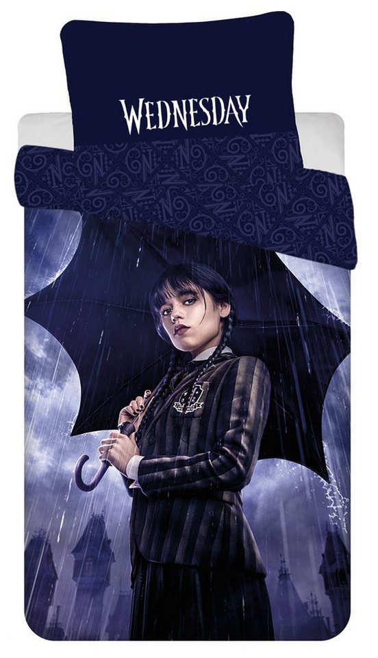 Wednesday Kinderbettwäsche Wednesday, Renforcé, 2 teilig von Wednesday