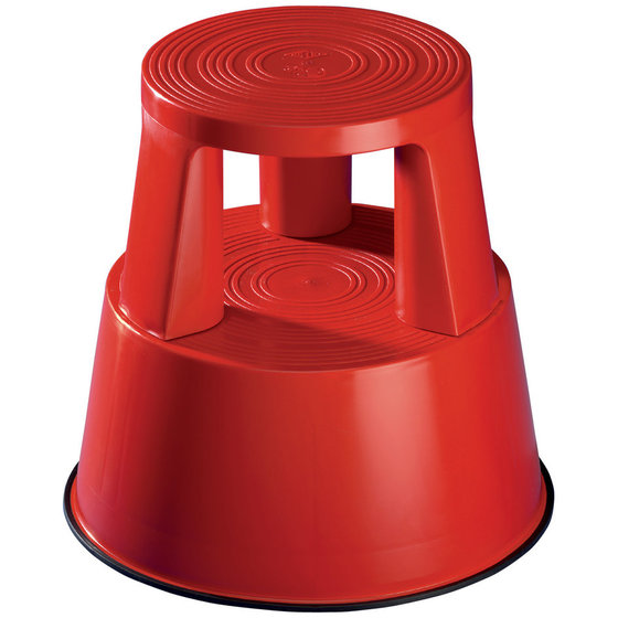 WEDO® - Rollhocker Step Kunststoff, rot von Wedo