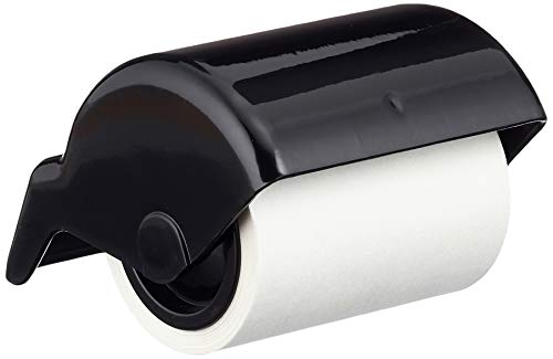 Wedo 80201 Rolllöscher, ABS Kunststoff, eingebaute Rolle aus Löschpapier, 6,4 x 8,4 x 8,7 cm, schwarz von WEDO