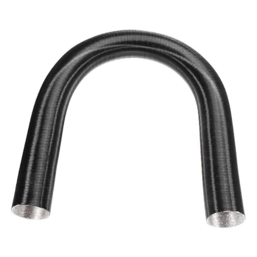 Warme Heizungskanäle Rohrfahrzeugluftluft Ducting Schlauchentlüftung, 60 mm Auto Aluminiumfolie Autoheizungskanalluftluft Ducting Schlauch kompatibel mit Webasto, Heiß- und Kaltluft dukt von Weduspaty