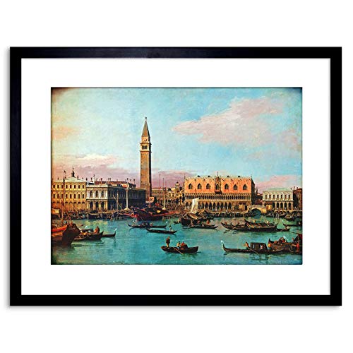 The Art Stop PAINTING CITYSCAPE VENICE CANALETTO PIAZZETTA RIVA DEGLI FRAMED PRINT F97x11462 The Art Stop PAINTING CITYSCAPE VENICE CANALETTO PIAZZETTA RIVA DEGLI FRAMED PRINT F97x11462 von Wee Blue Coo
