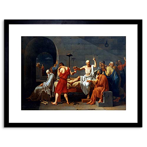 The Art Stop PAINTING HISTORIC STUDY GREECE DAVID DEATH SOCRATES FRAMED PRINT F97x11519 The Art Stop PAINTING HISTORIC STUDY GREECE DAVID DEATH SOCRATES FRAMED PRINT F97x11519 von Wee Blue Coo