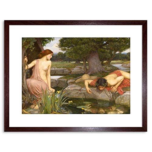 The Art Stop PAINTING WATERHOUSE ECHO NARCISSUS FRAMED PRINT F97X3789 The Art Stop PAINTING WATERHOUSE ECHO NARCISSUS FRAMED PRINT F97X3789 von Wee Blue Coo