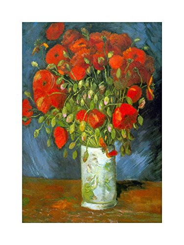 The Art Stop Painting Van Gogh RED Poppies Old Master Framed Print F12X7467 The Art Stop Painting Van Gogh RED Poppies Old Master Framed Print F12X7467 von Wee Blue Coo