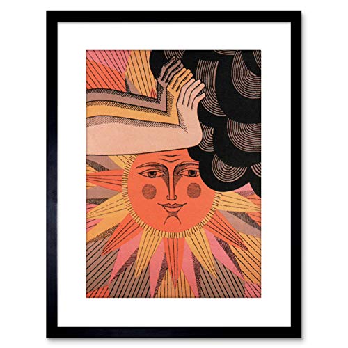 Wee Blue Coo 9x7 '' AD USSR SOVIET COMMUNISM SUN CLOUD WORLD PEACE FRAMED ART PRINT F97X963 Wee Blue Coo 9x7 '' AD USSR SOVIET COMMUNISM SUN CLOUD WORLD PEACE FRAMED ART PRINT F97X963 von Wee Blue Coo