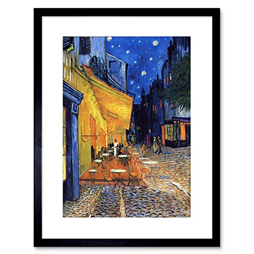 Wee Blue Coo 9x7 '' VAN GOGH CAFE TERRACE PLACE DU FORUM ARLES 1888 FRAMED ART PRINT F97X1614 Wee Blue Coo 9x7 '' VAN GOGH CAFE TERRACE PLACE DU FORUM ARLES 1888 FRAMED ART PRINT F97X1614 von Wee Blue Coo