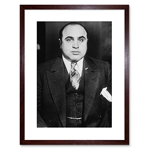 Wee Blue Coo Al Capone 1935 Photo Mafia Nyc Gangster 9x7'' Framed Art Print F97x13809 von Wee Blue Coo