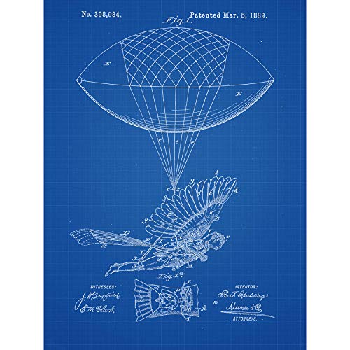 Wee Blue Coo Angel Flying Machine Side View Blueprint Premium Wall Art Canvas Print 18X24 Inch Fliegend Aussicht Blau Wand Wee Blue Coo Angel Flying Machine Side View Blueprint Premium Wall Art Canvas Print 18X24 Inch Fliegend Aussicht Blau Wand von Wee Blue Coo