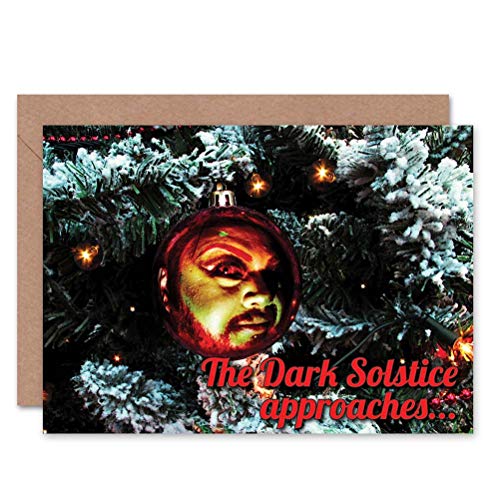 Wee Blue Coo CARD CHRISTMAS XMAS DARK SOLSTICE DEVIL FACE PRESENT GIFT von Wee Blue Coo