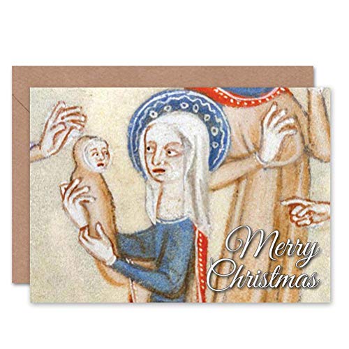 Wee Blue Coo CARD MERRY CHRISTMAS XMAS WHAT THE HELL IS THIS FUN GIFT von Wee Blue Coo