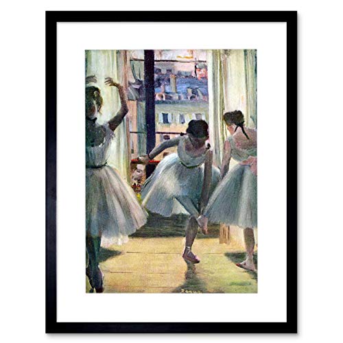 Wee Blue Coo DEGAS THREE DANCERS PRACTICE ROOM PAINTING FRAMED PRINT PICTURE F12X298 Wee Blue Coo DEGAS THREE DANCERS PRACTICE ROOM PAINTING FRAMED PRINT PICTURE F12X298 von Wee Blue Coo