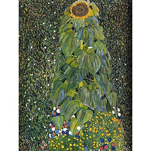 Wee Blue Coo Gustav Klimt The Sunflower 1907 Old Master Painting Art Print Poster Wall Decor Kunstdruck Poster Wand-Dekor-12X16 Zoll von Wee Blue Coo