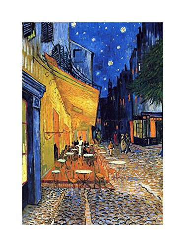 Wee Blue Coo Kunstdruck Vincent Van Gogh Cafe Terasse Place Du Forum Arles 1888 Old F 14 von The Art Stop