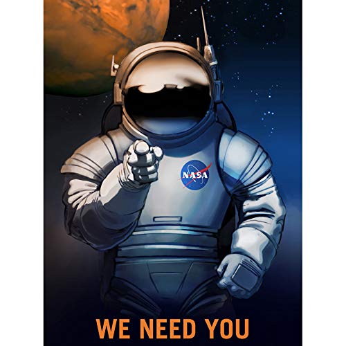 NASA Space Job Advert We Need You Unframed Wall Art Print Poster Home Decor Premium Platz Werbung Wand Zuhause Deko NASA Space Job Advert We Need You Unframed Wall Art Print Poster Home Decor Premium Platz Werbung Wand Zuhause Deko von Wee Blue Coo